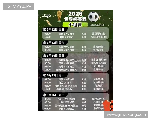 瑞士2026世界杯赛程分析：小组赛突围关键战与潜在淘汰赛对手前瞻